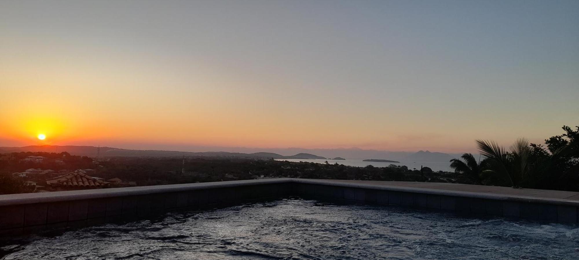 Casa E Piscina Privativa, Vista Para O Mar Em Condominio Pe Na Areia Búzios Buitenkant foto