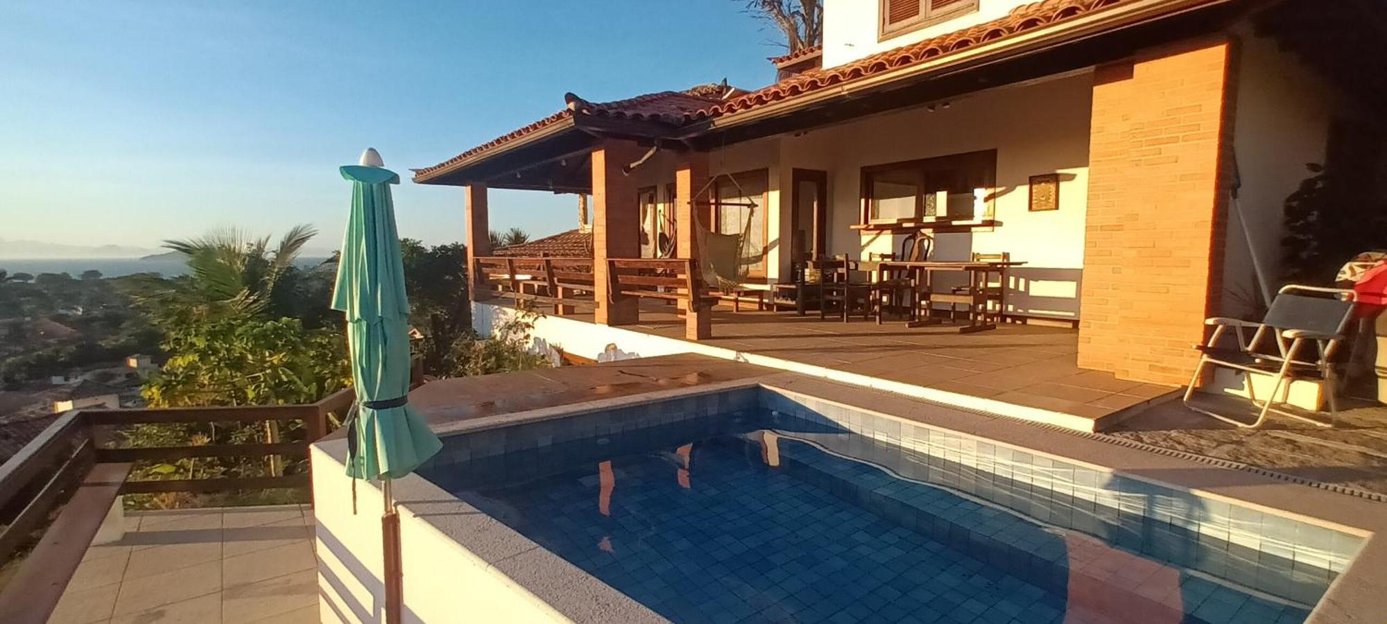 Casa E Piscina Privativa, Vista Para O Mar Em Condominio Pe Na Areia Búzios Buitenkant foto