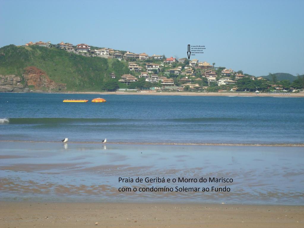 Casa E Piscina Privativa, Vista Para O Mar Em Condominio Pe Na Areia Búzios Buitenkant foto
